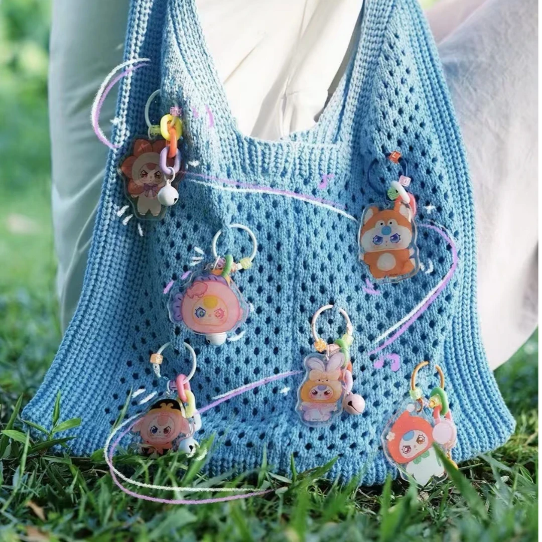 【团车踩后4位】娃三岁亚克力挂件盲带等挂件钥匙链