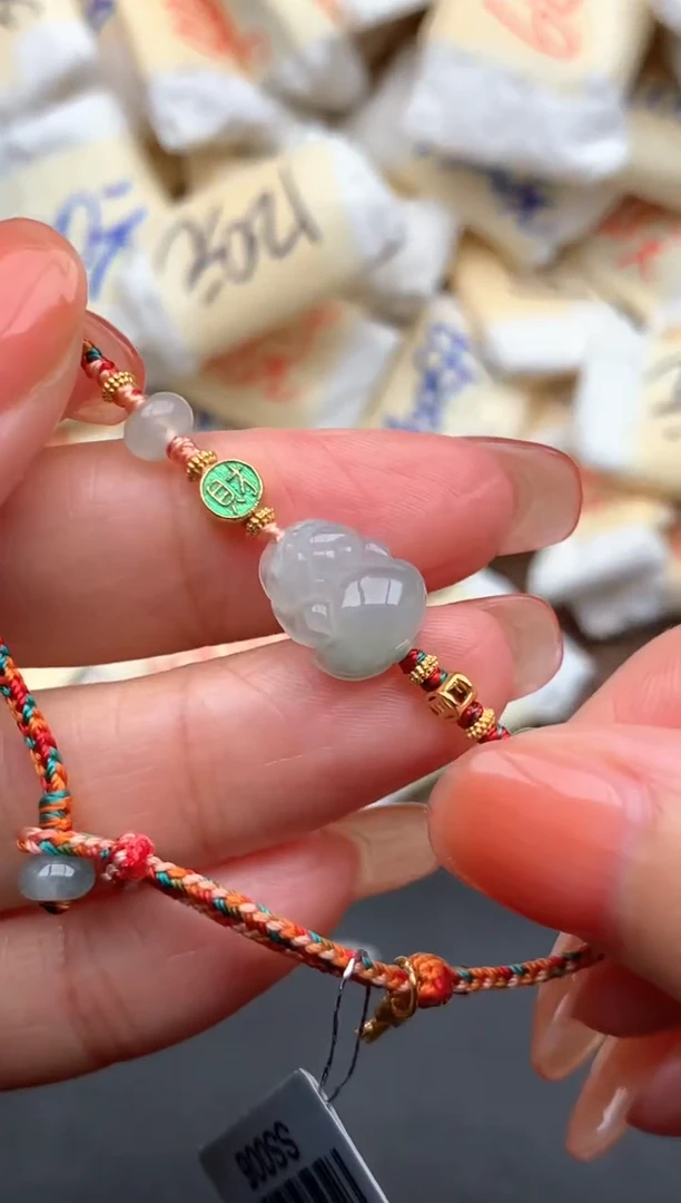 银S925镶嵌挂件翡翠1