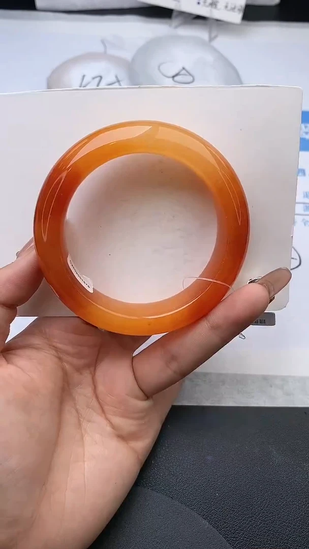 未镶嵌手镯石英质玉w167-HHB55+