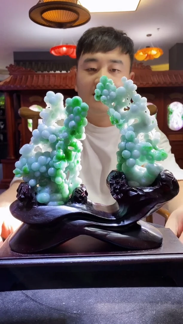 定制翡翠未镶嵌03/0610/W/富贵满堂