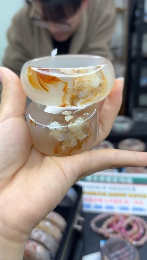 【闪购商品】石英质玉手镯未镶嵌C592(57圈赠送镯心)