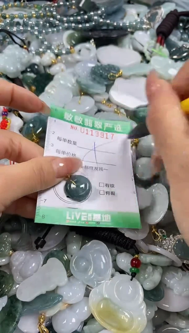 【闪购商品】翡翠颈饰未镶嵌闪购0113917