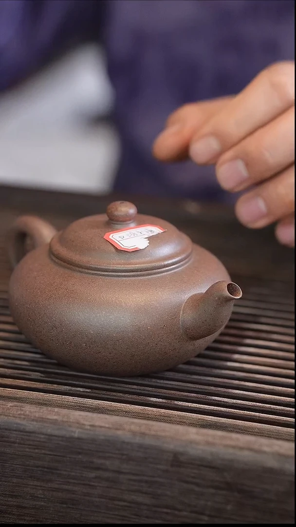 茶壶紫砂口沿划痕 240cc