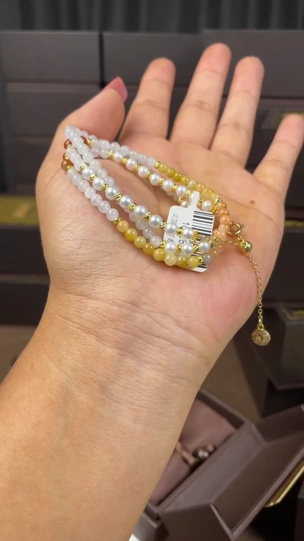 颈饰未镶嵌翡翠项链