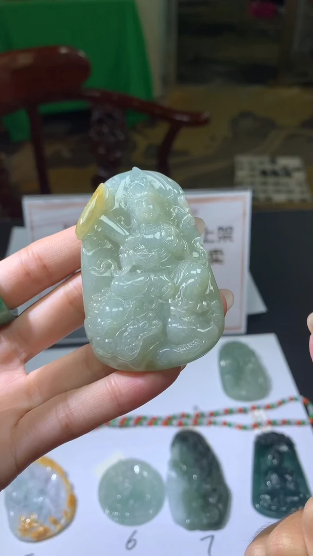 【闪购商品】定制翡翠未镶嵌不退不换CMH1件-A