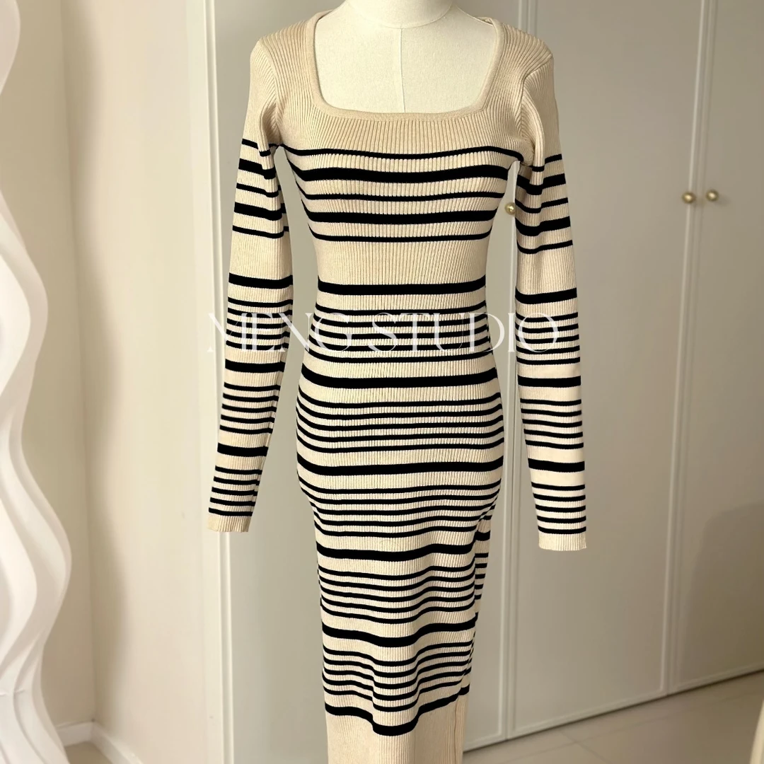 MM漂亮姐姐 线条修身裙