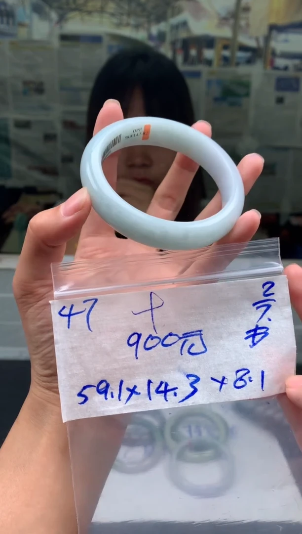 翡翠手镯未镶嵌十*翡翠手镯 下单联系小耳机#47