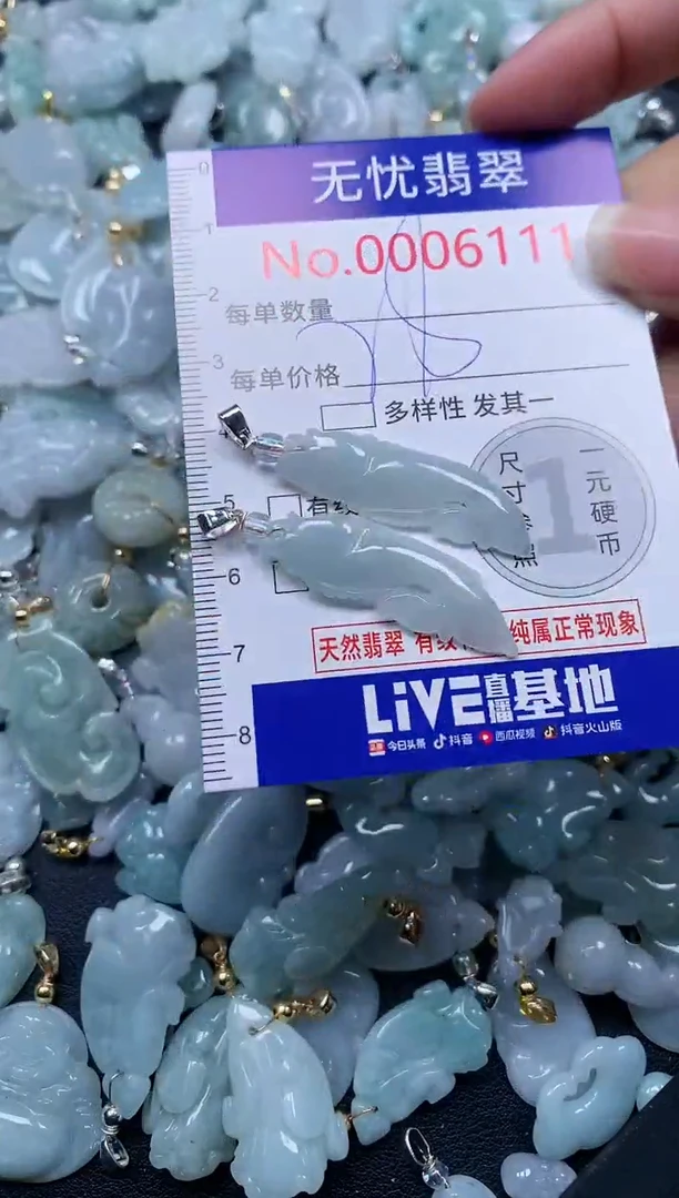 颈饰未镶嵌翡翠6111