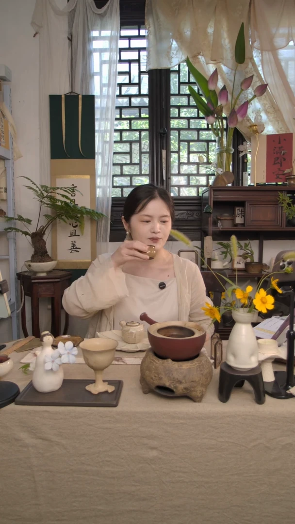 陶瓷@@喜小暖小鱼高足杯ZZS00582