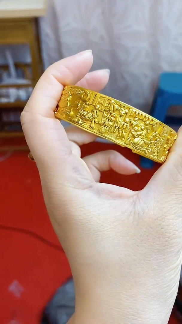 合金无029清明上河图手镯