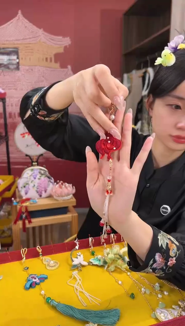 【闪购商品】刺绣苏绣世家非遗手工（压襟）