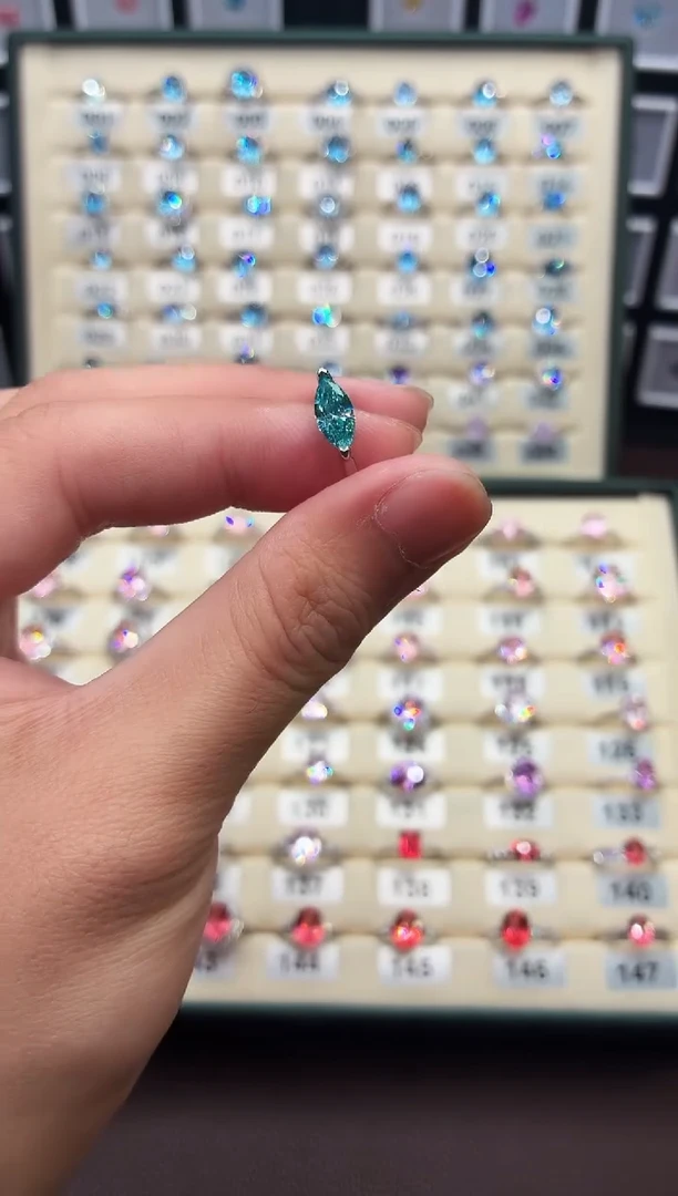 银S925镶嵌戒指碧玺1111