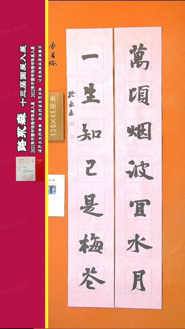 【闪购商品】书法336路永森书法作品