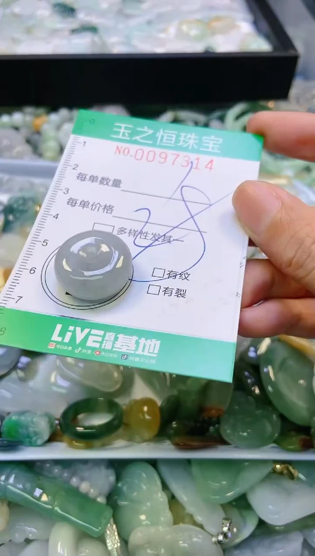 翡翠未镶嵌颈饰闪购0097314