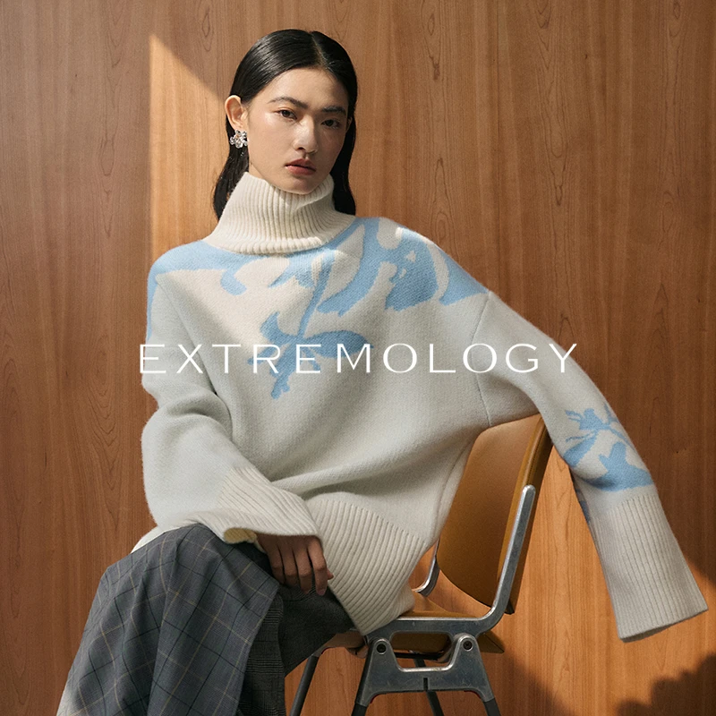 Extremology不蔓不枝*设计师原创忍冬套头毛衣