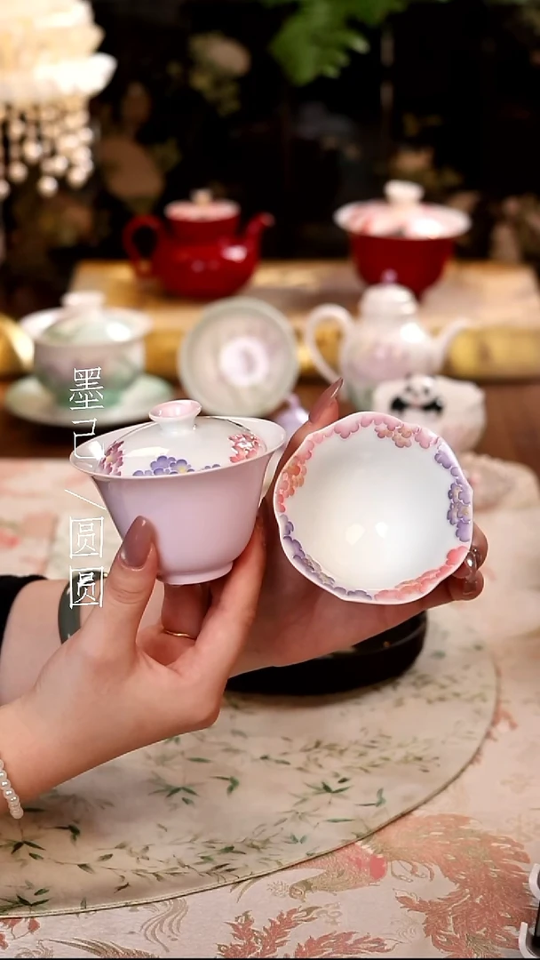 盖碗+茶杯
