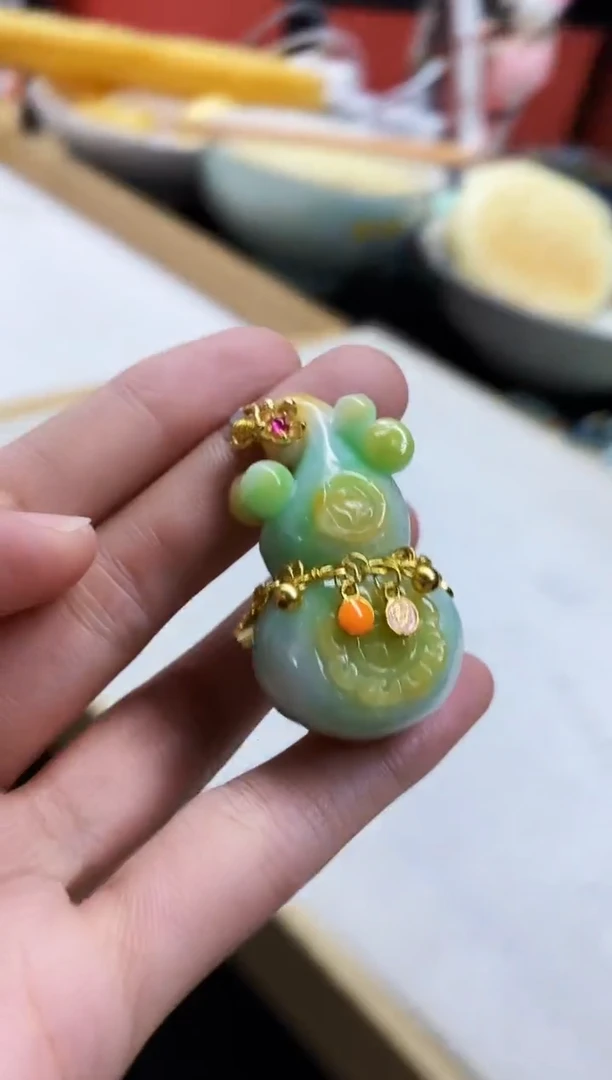 颈饰未镶嵌翡翠翡翠吊坠