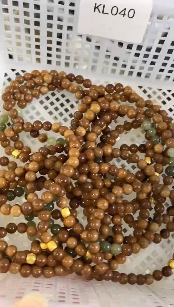 吊坠菩提根/象牙果KL040扎基三和田库克圆珠6mm