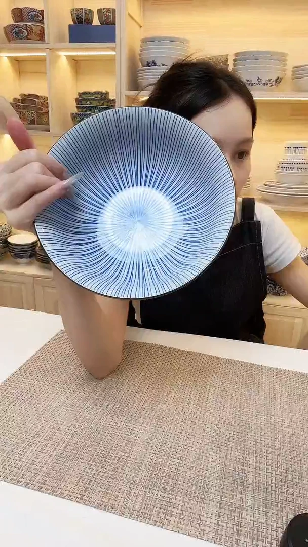 碟８英寸大号汤面碗３只