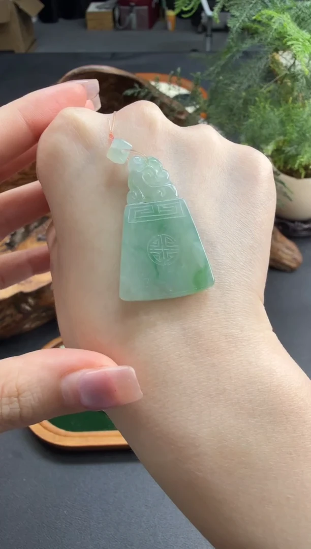 吊坠(不含链)未镶嵌翡翠翡翠饰品-104