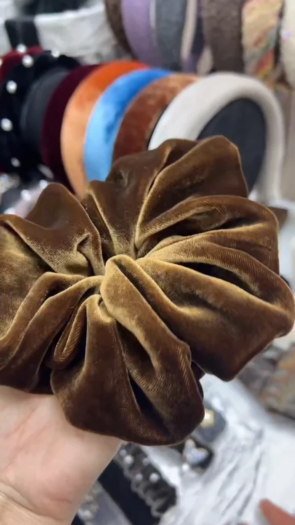 非金属布艺简约发饰