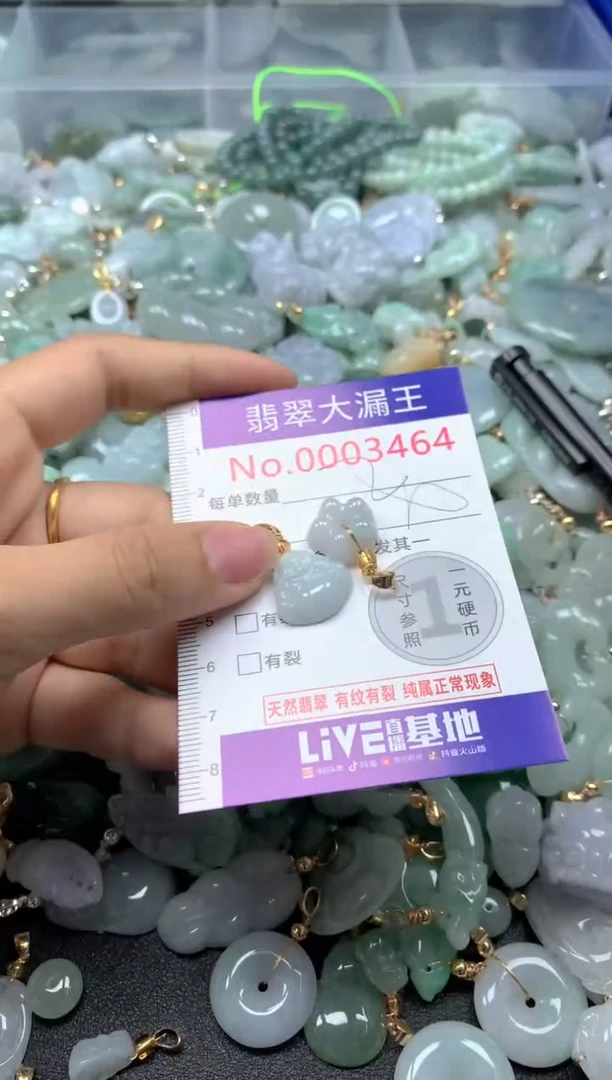 颈饰未镶嵌翡翠3464