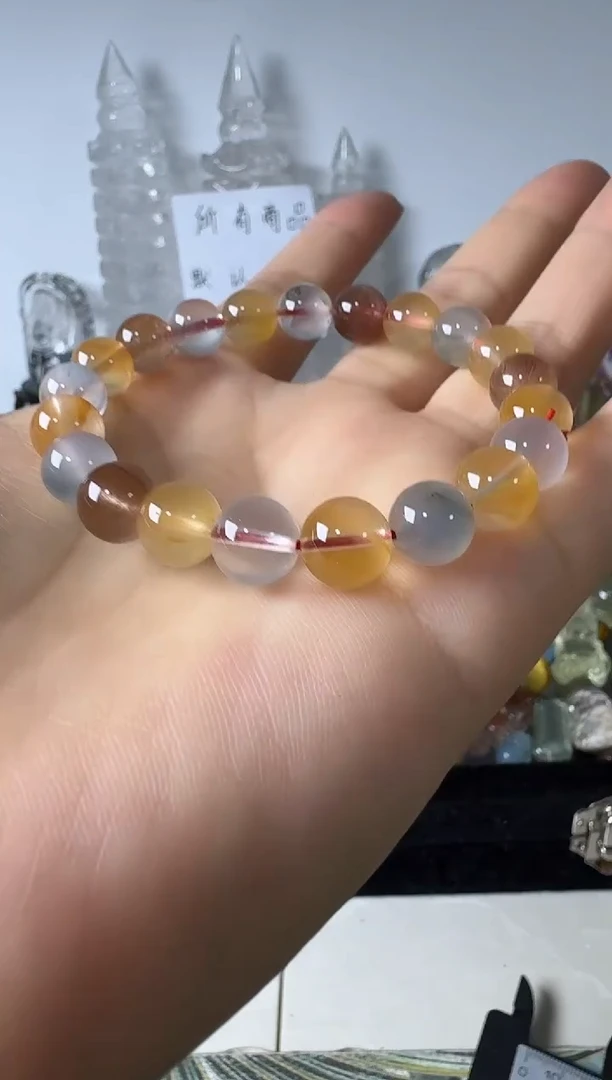 未镶嵌手链水晶矿坑