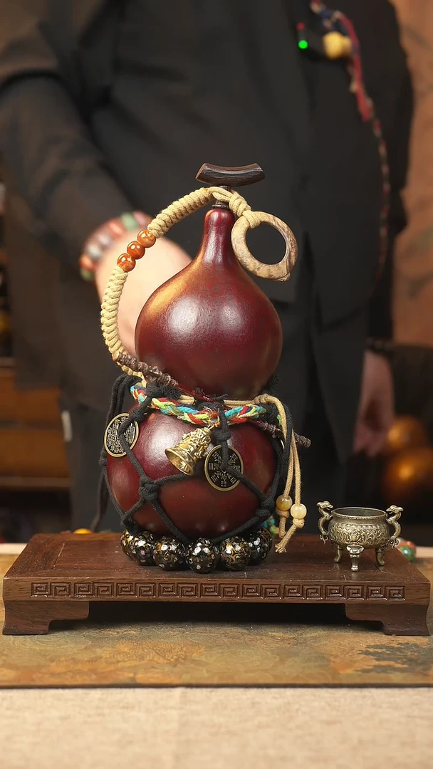 【闪购商品】040大漆葫芦一物一拍记葫堂出品