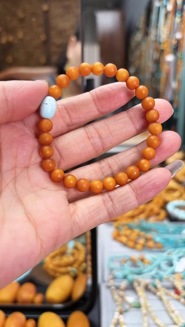 【闪购商品】琥珀颈饰未镶嵌手串