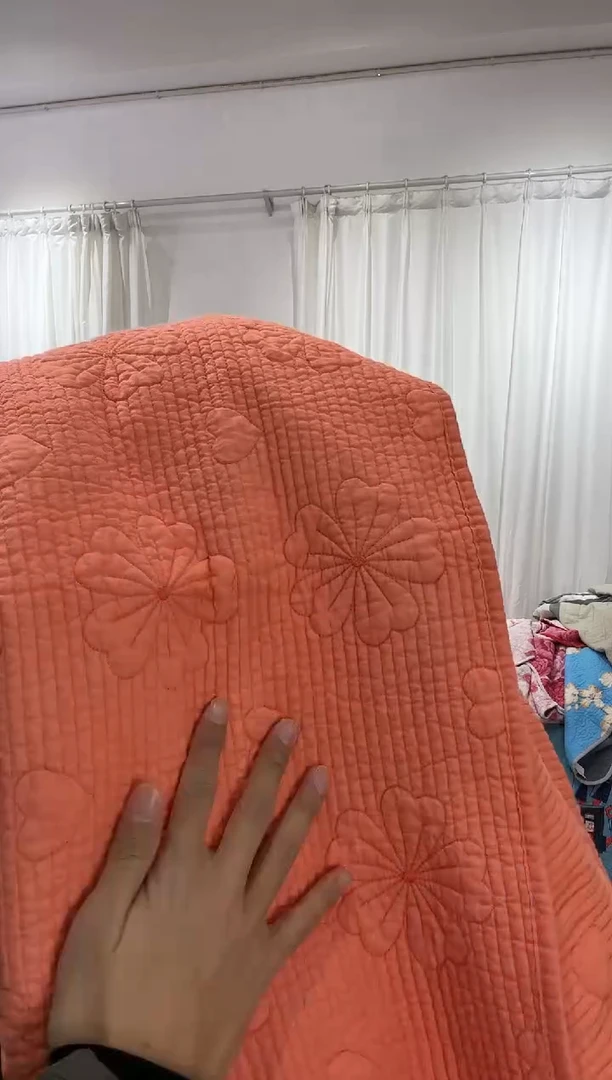 棉250*270纯棉床盖131号微瑕