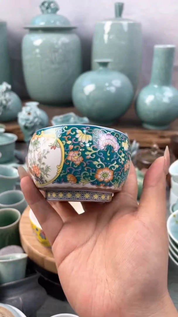 【闪购商品】特价 微瑕 慧仙青瓷