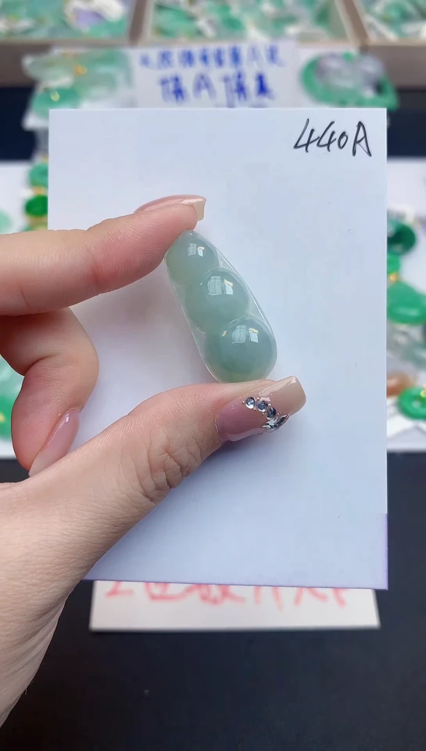 颈饰未镶嵌翡翠天然缅甸a货翡翠