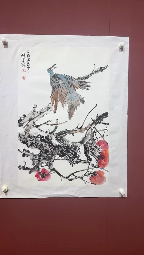 国画赵昱涴 精品水墨 作品
