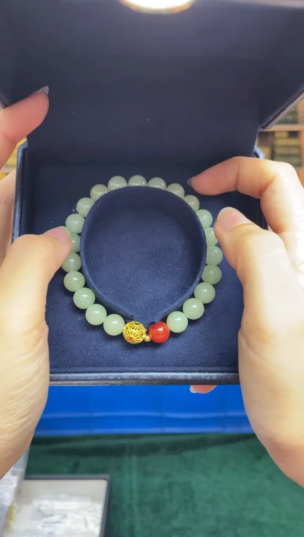 手串未镶嵌和田玉多样性发一件