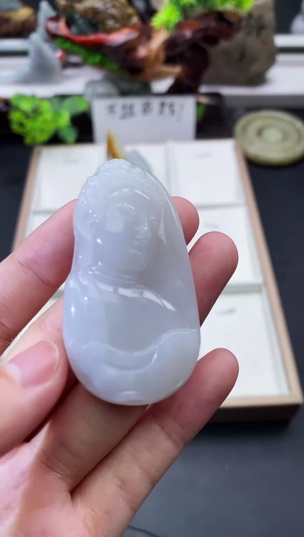 颈饰未镶嵌翡翠天然缅甸A货翡翠