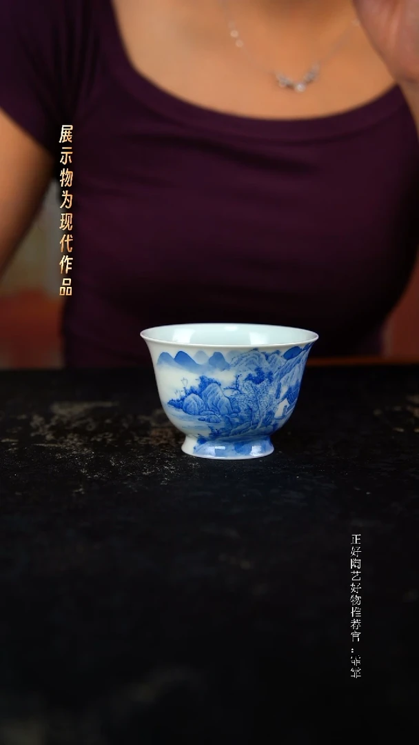 摆件景德镇纯手绘