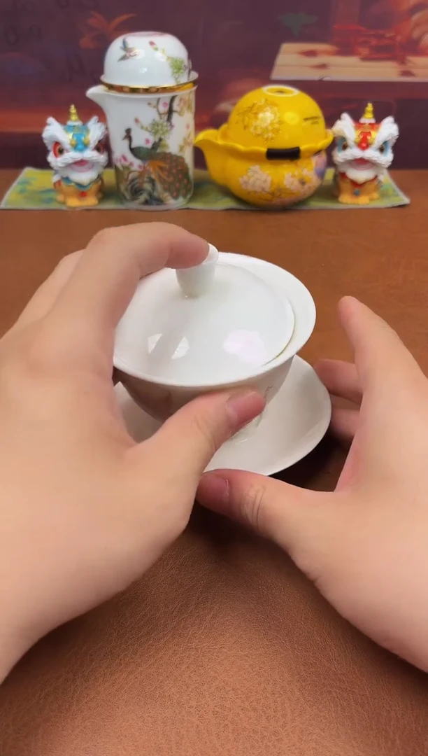 陶瓷茶具摆件旅行套组