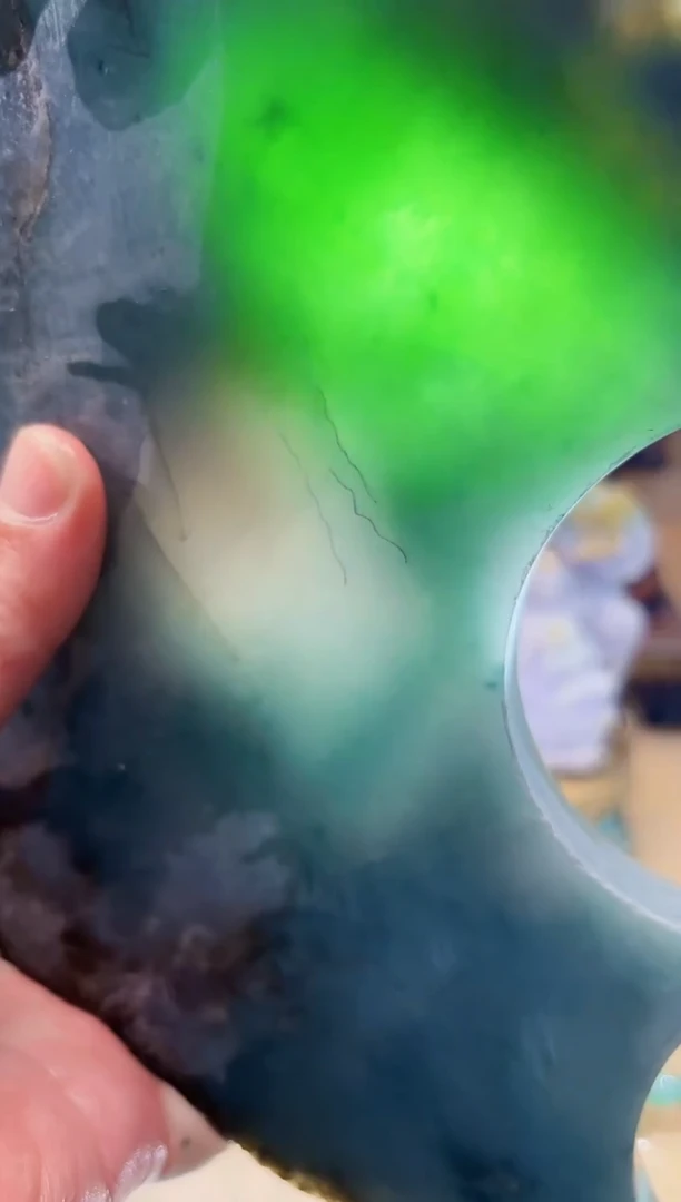 未镶嵌挂件翡翠A货张麦9781