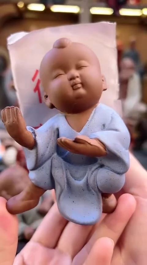 紫砂茶宠器闵茶宠摆件