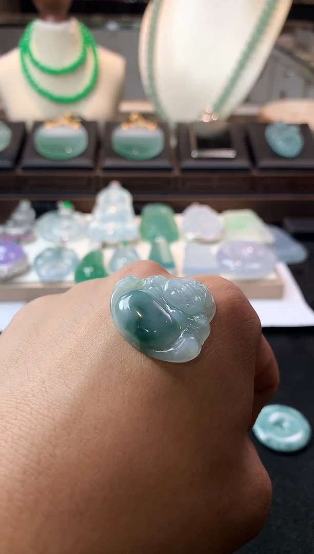 未镶嵌定制翡翠轩*～   3906毛货不退不换