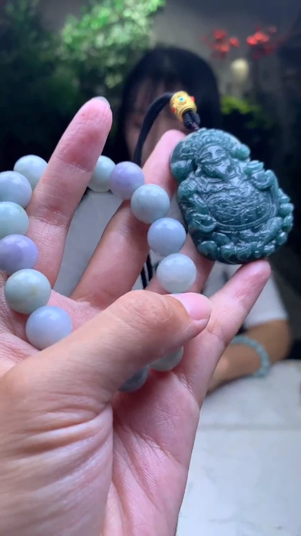 颈饰未镶嵌翡翠挂件发货（拍一发一）