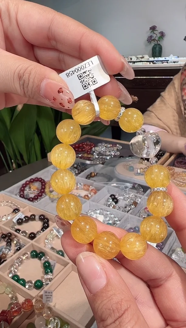 未镶嵌手串萤石手串