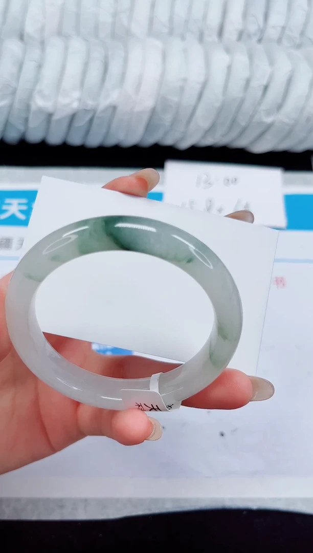 未镶嵌手镯石英质玉235-54/55