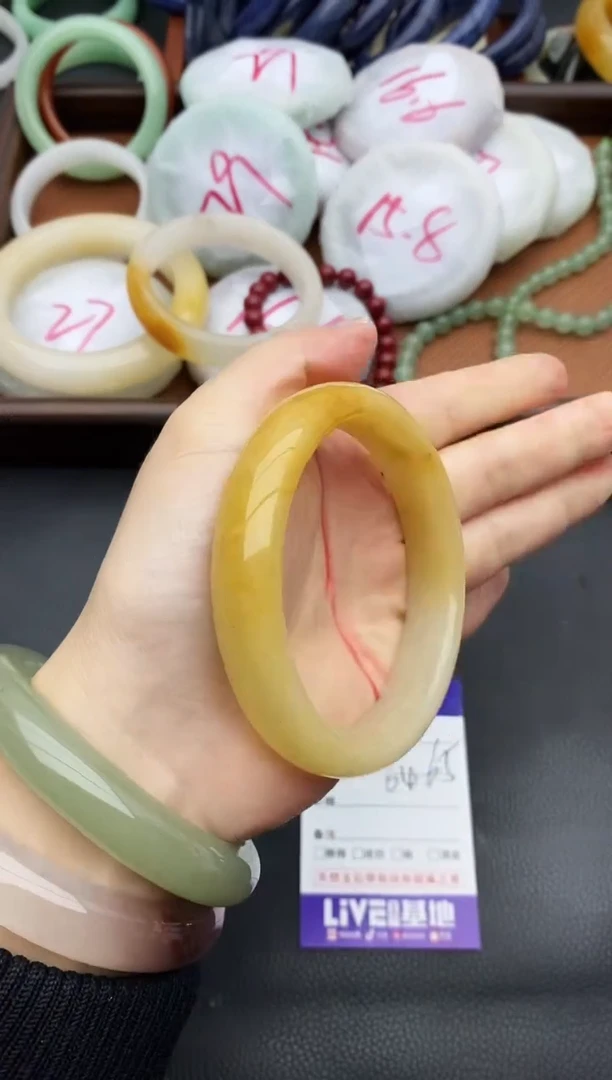 未镶嵌手镯石英质玉89+64/65