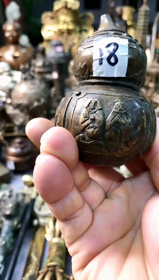 鸿兴工艺摆件把件018葫芦