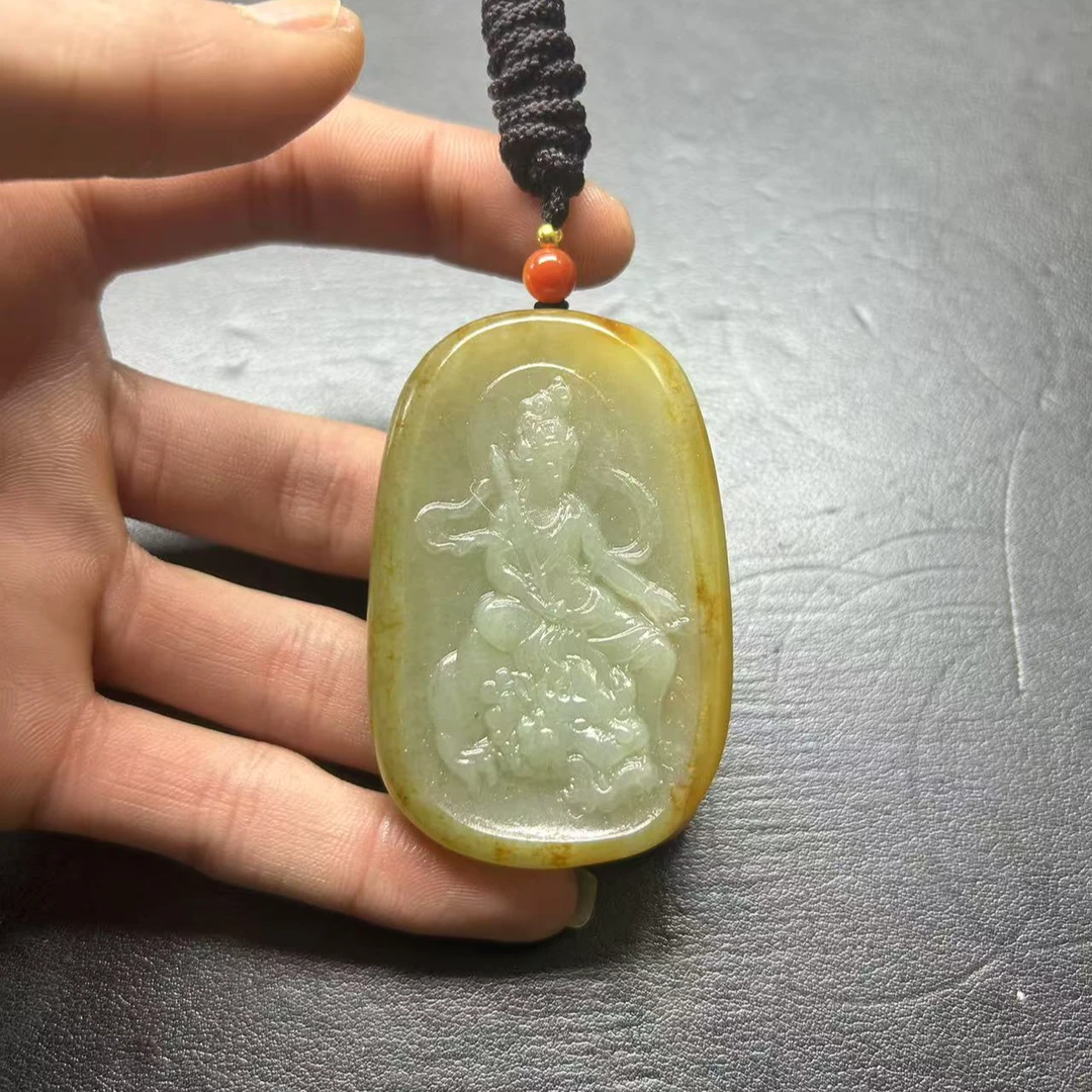 新疆和田玉文殊菩萨