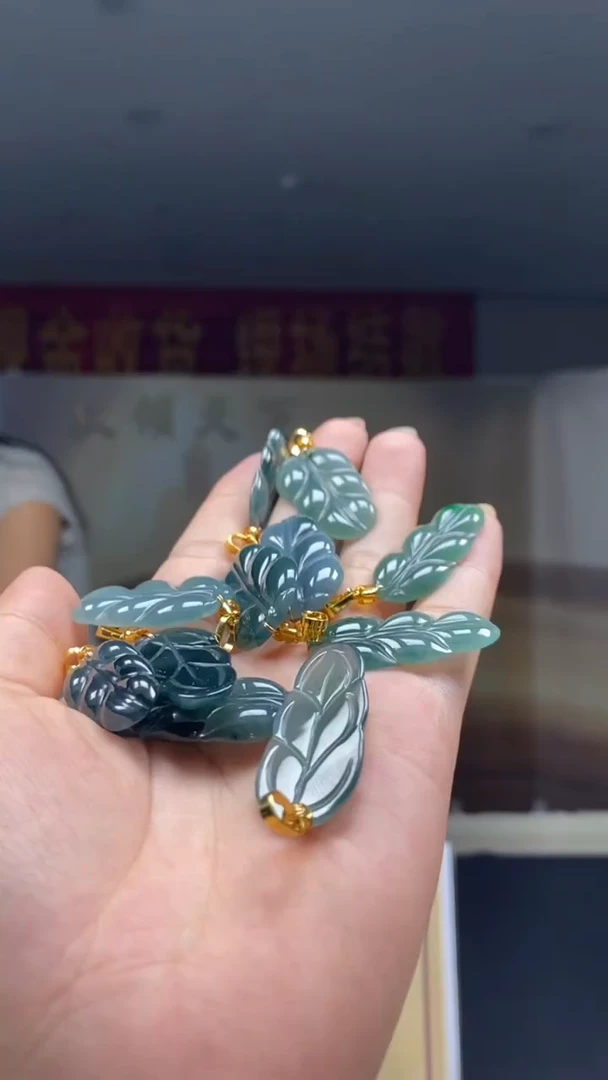 翡翠未镶嵌颈饰多样性发货【只发一件】*q3