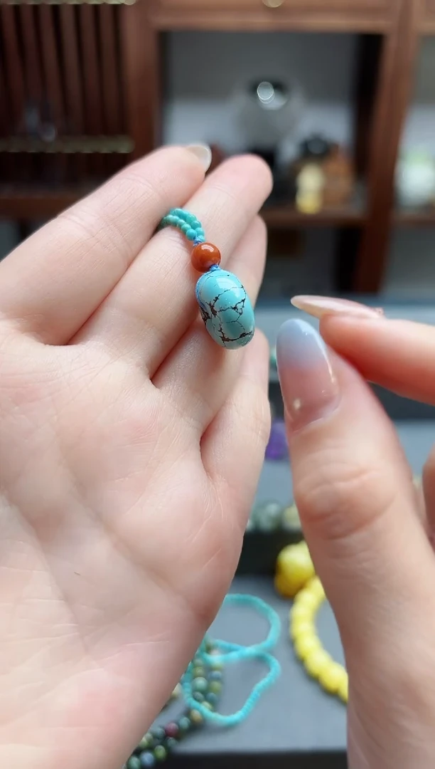 【闪购商品】绿松石吊坠未镶嵌松石吊坠 WY