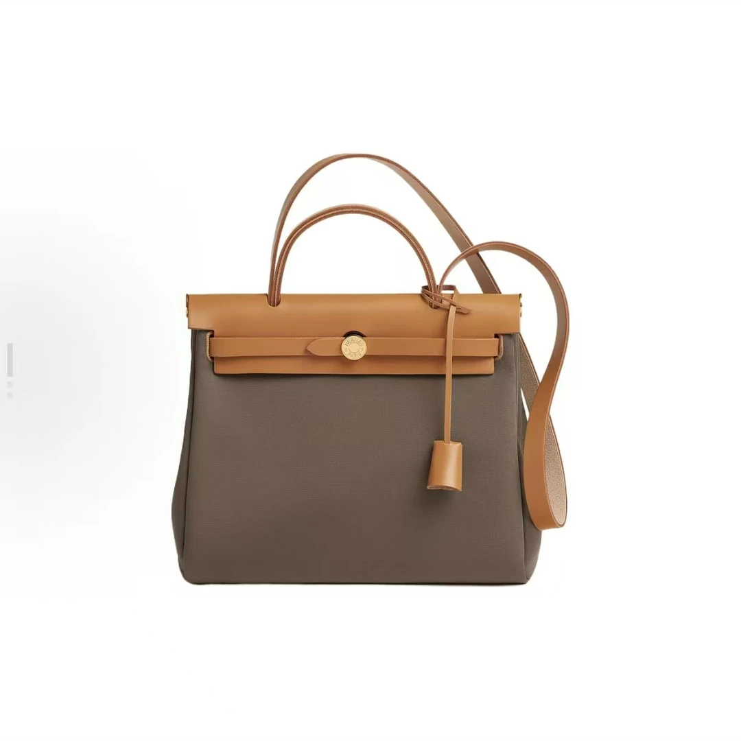 99新 Hermes/爱马仕 安洁利严选手提包/0004086