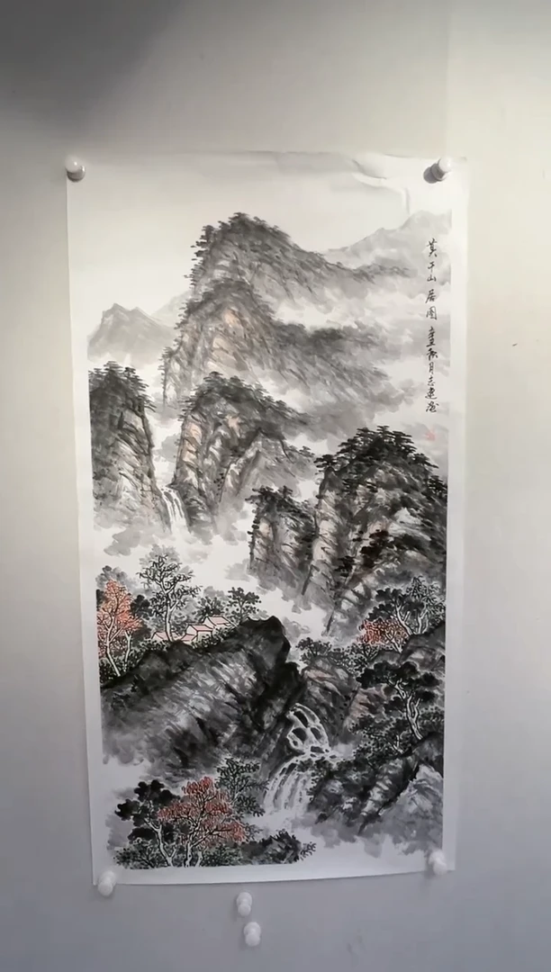 【闪购商品】国画绘画作品-8平尺